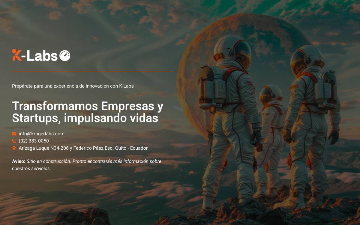 Kruger Labs website preview
