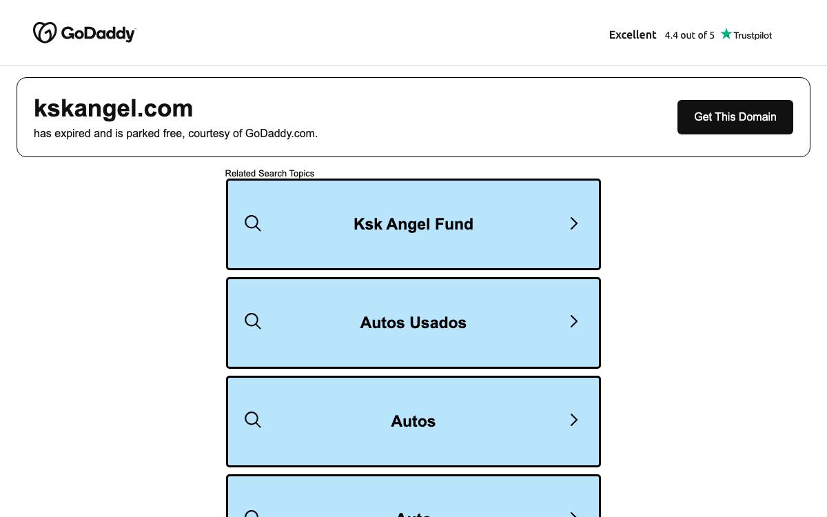 KSK Fund website preview