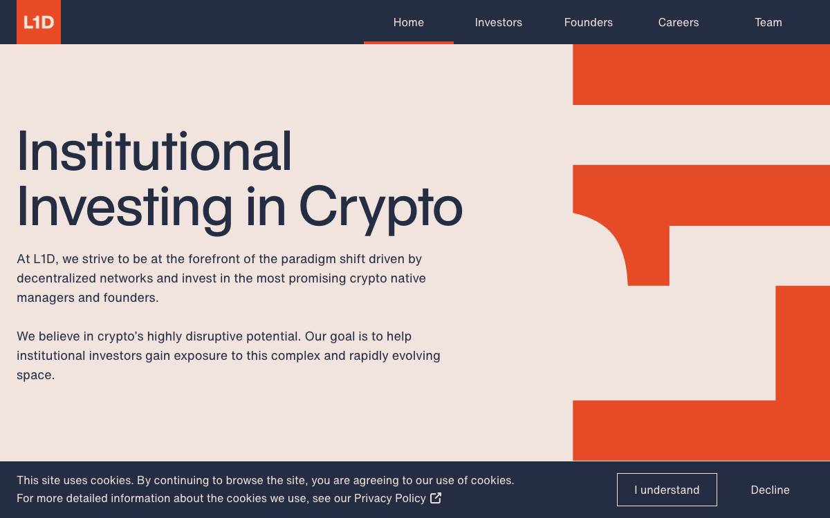 L1 Digital website preview