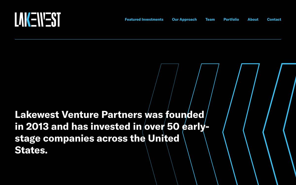 Lakewest Venture Partners website preview