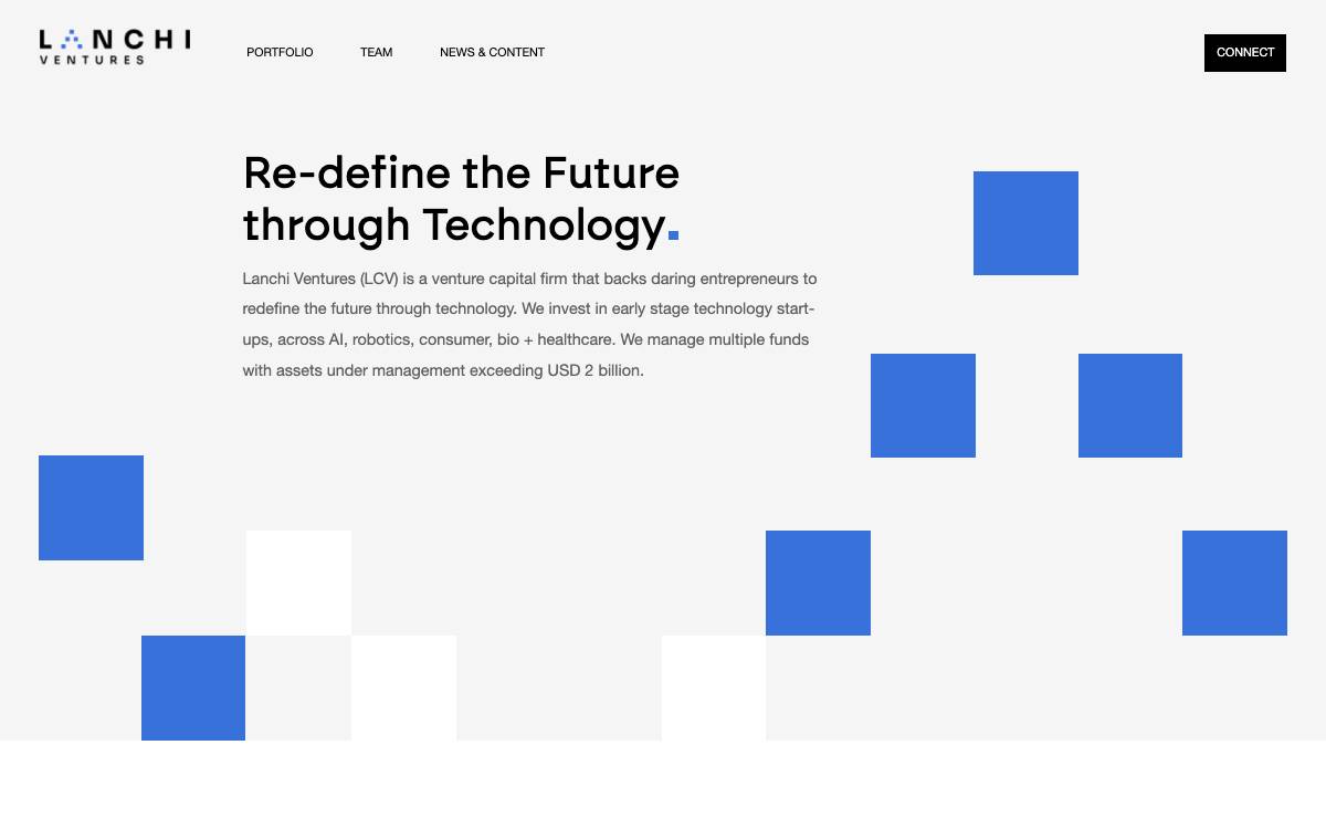 Lanchi Ventures website preview
