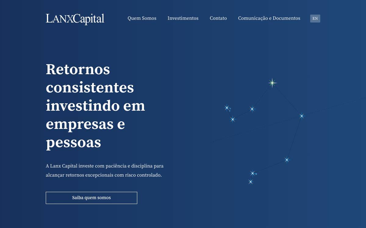 Lanx Capital website preview
