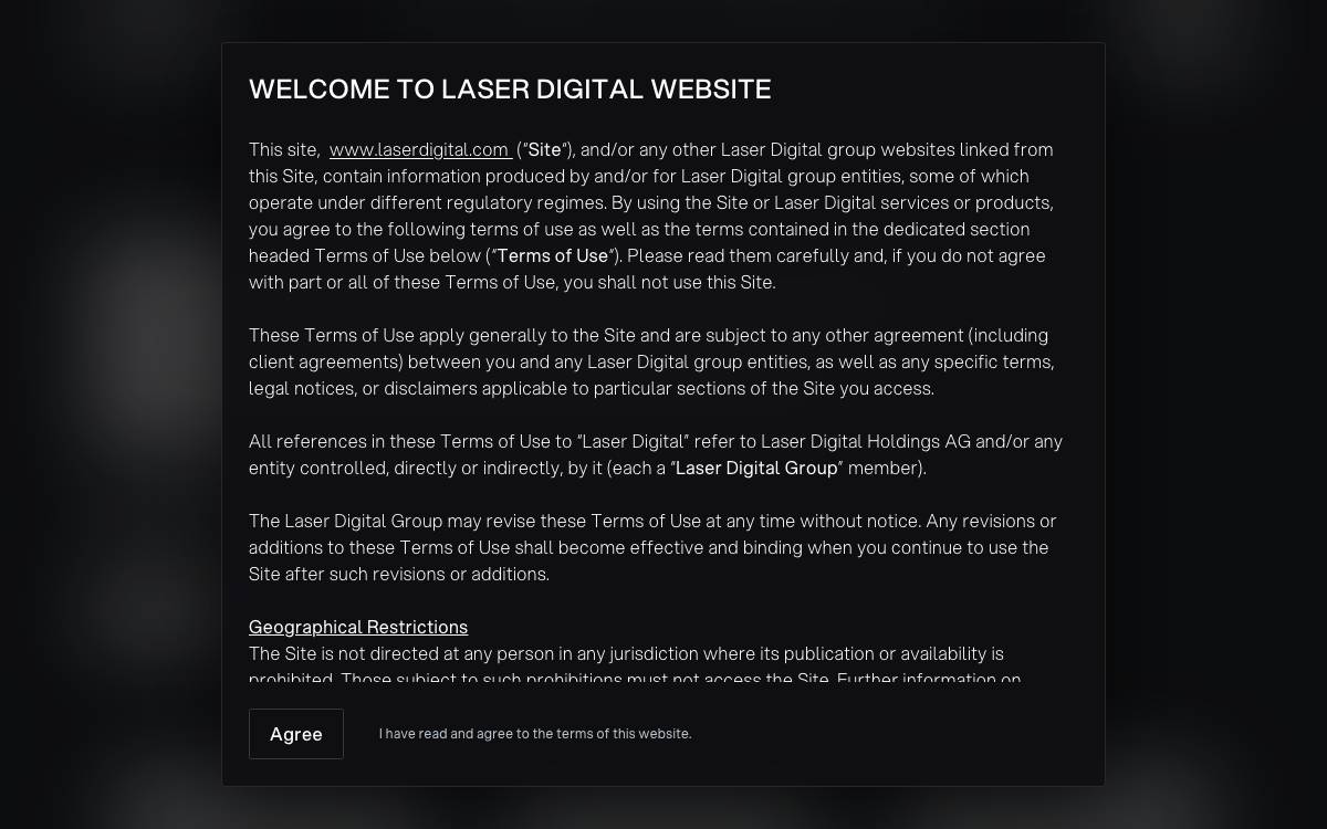 Laser Digital website preview