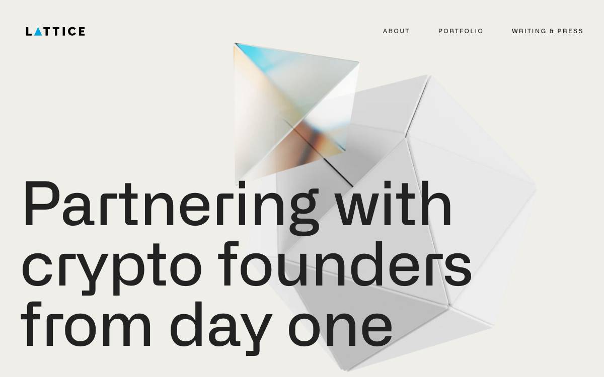 Lattice Capital website preview