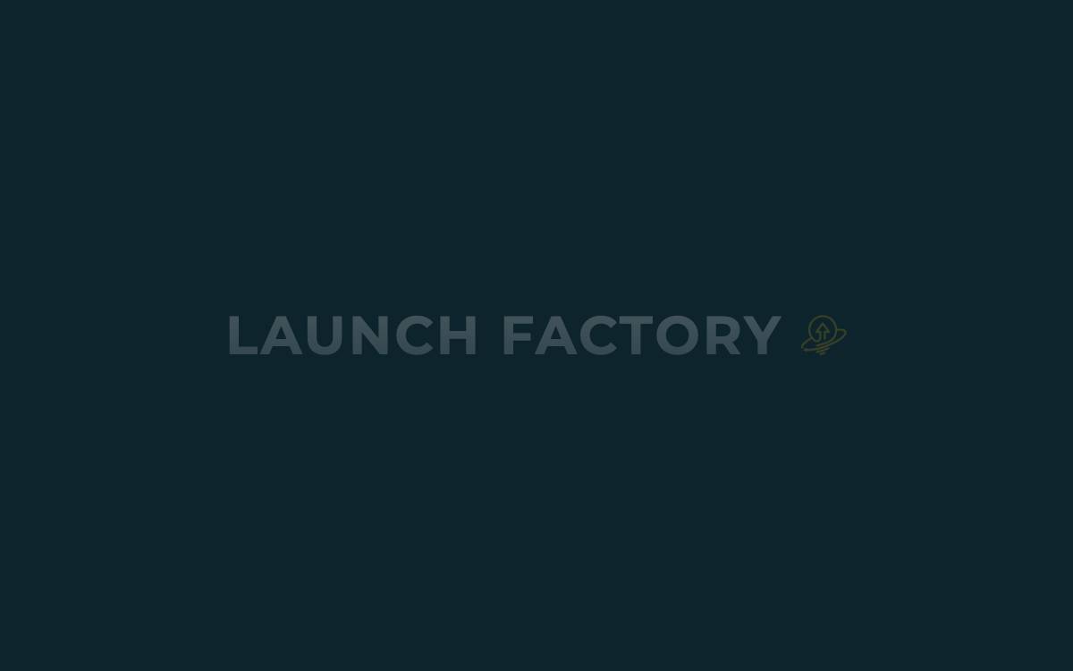 Launch Factory website preview