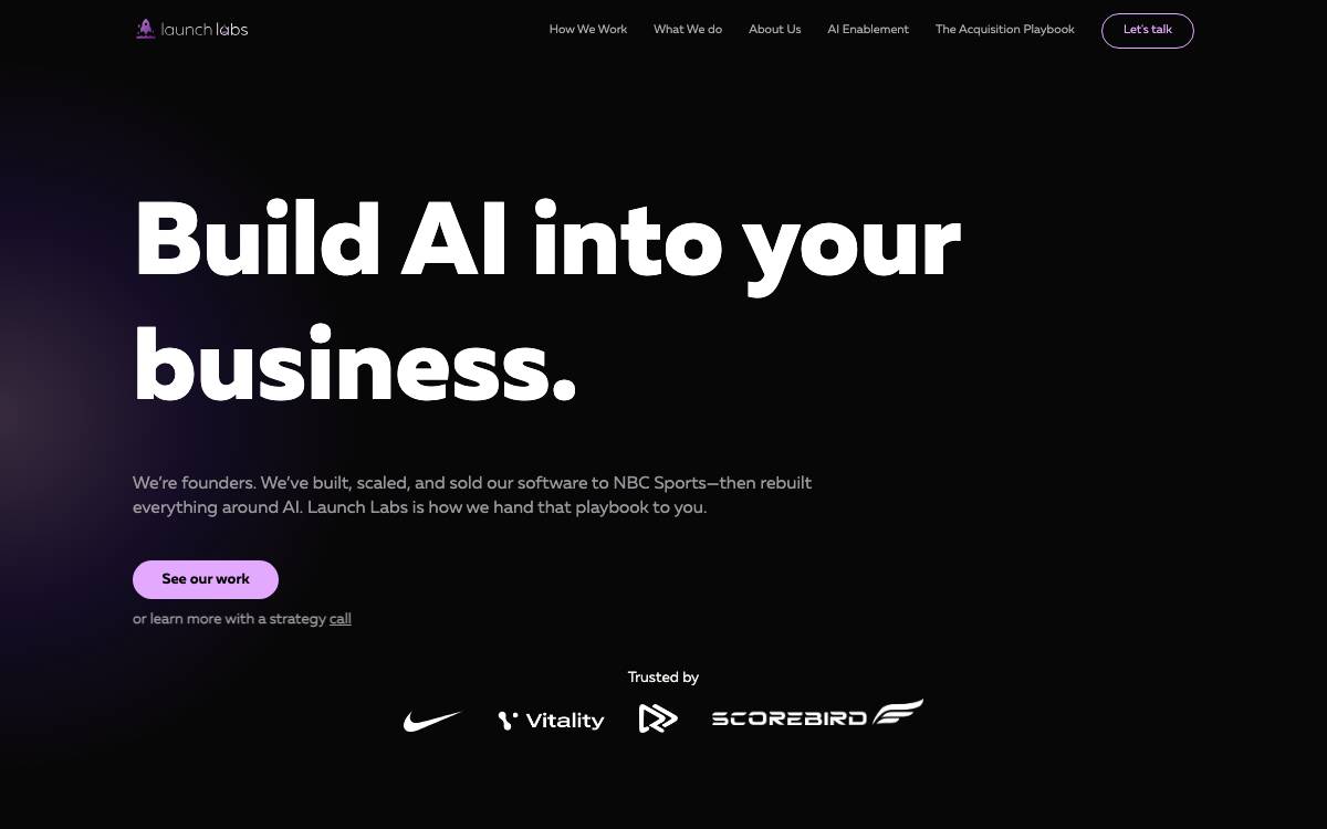 Launch Labs Inc website preview