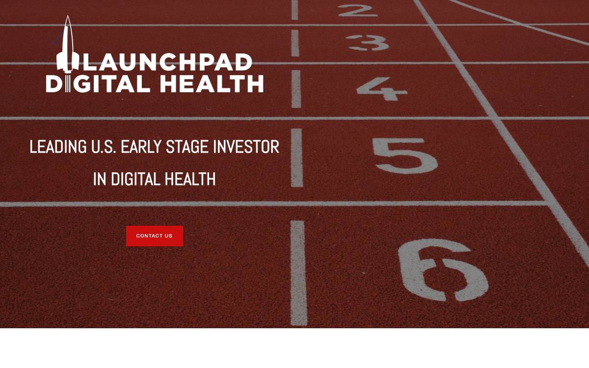 Launchpad Digital Health website preview