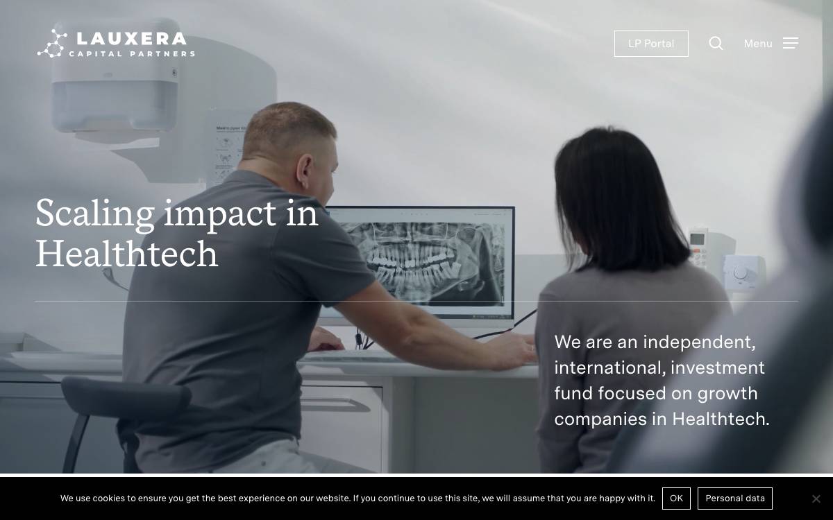 Lauxera Capital Partners website preview