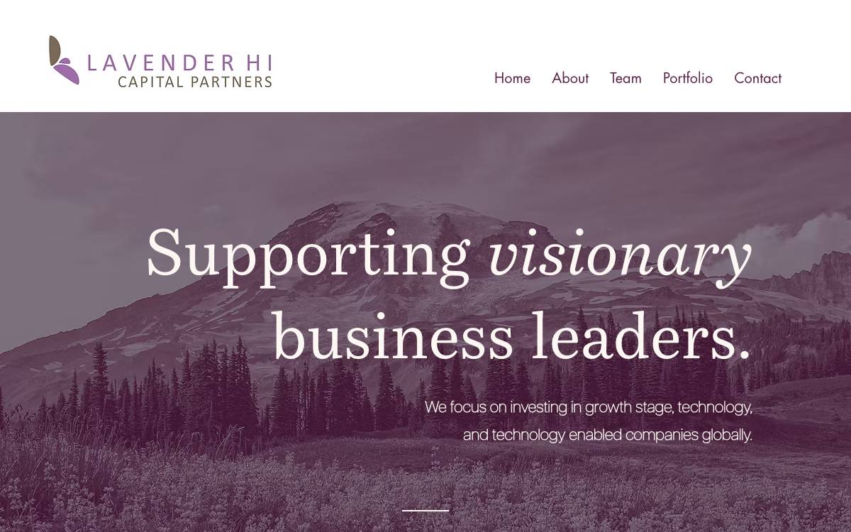 Lavender Hill Capital Partners website preview