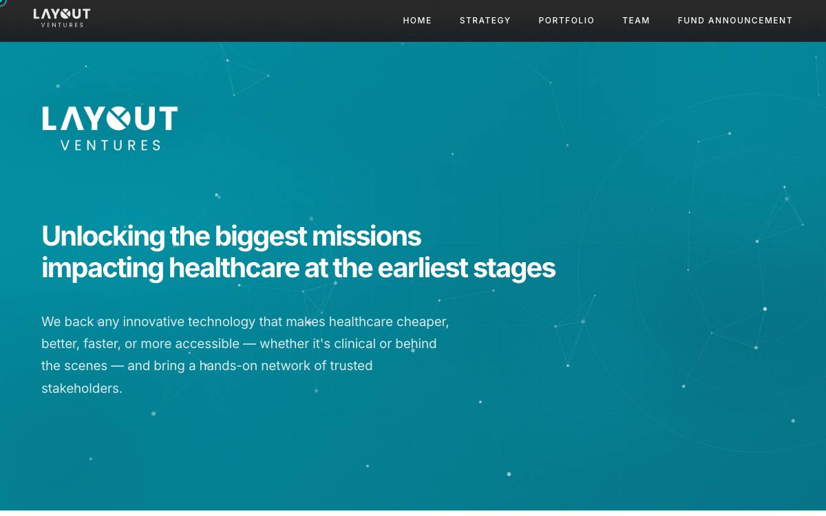 Layout Ventures website preview