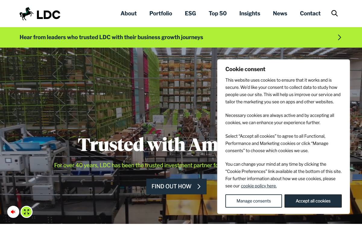 LDC website preview