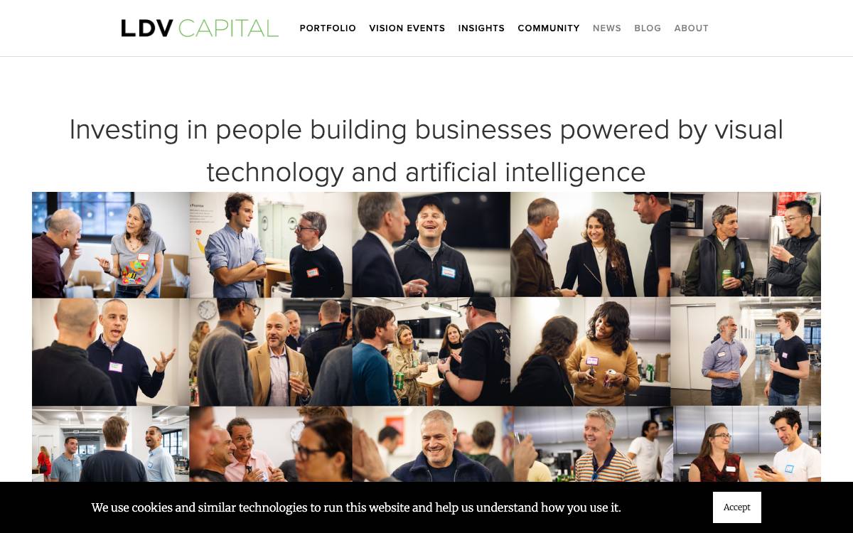 LDV Capital website preview