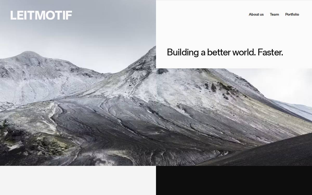Leitmotif website preview