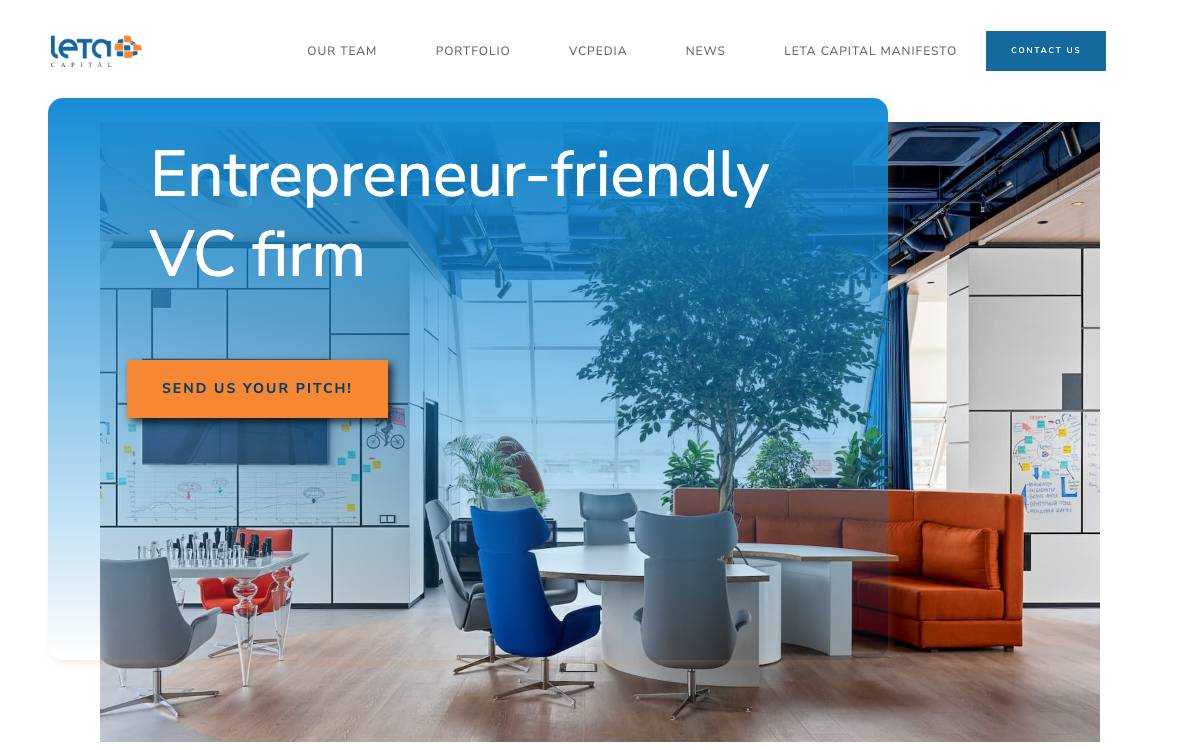 Leta Capital website preview