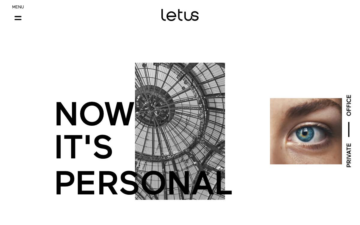 Letus Private Office website preview