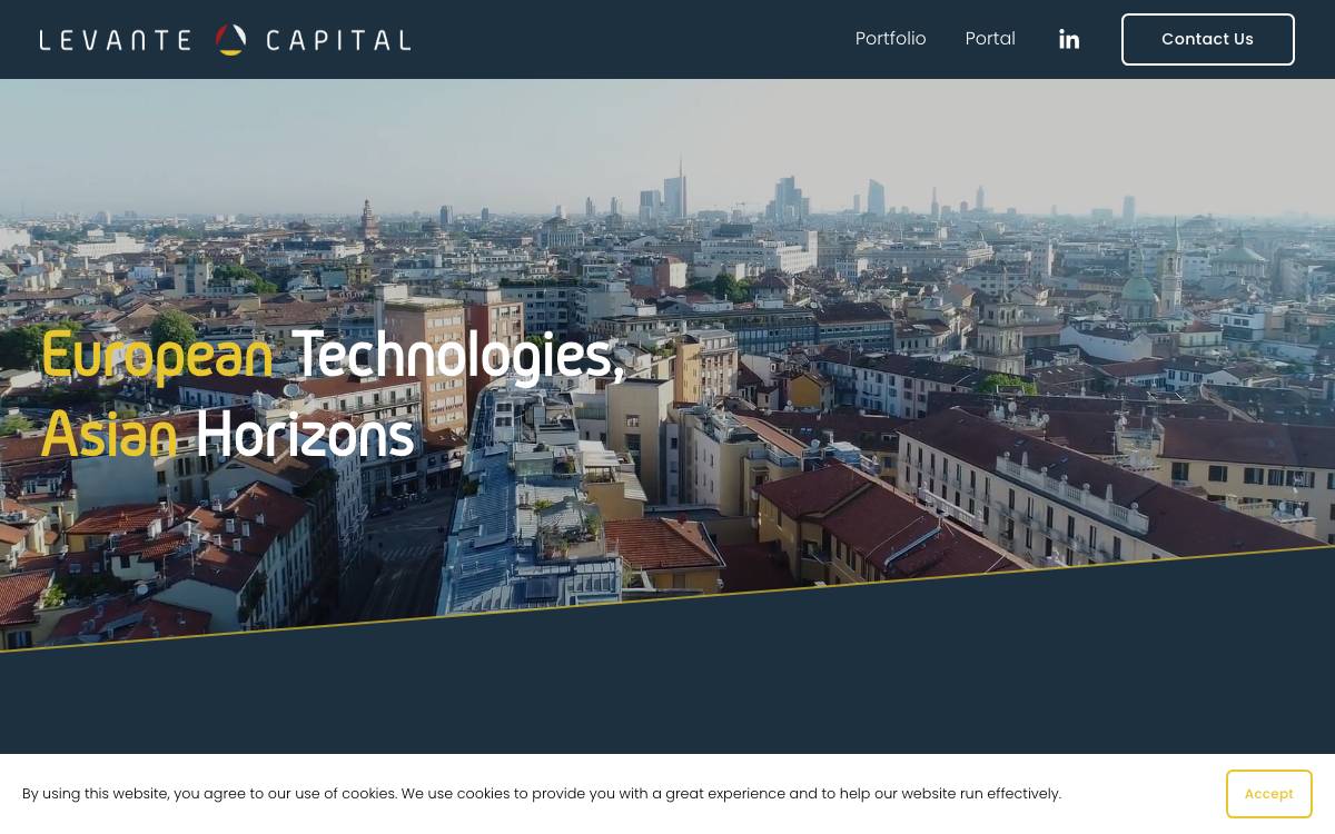 Levante Capital website preview