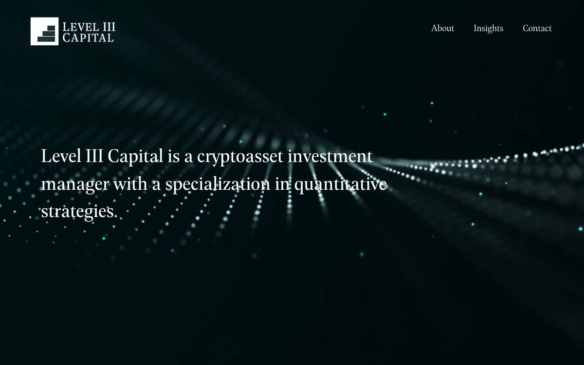 Level III Capital website preview