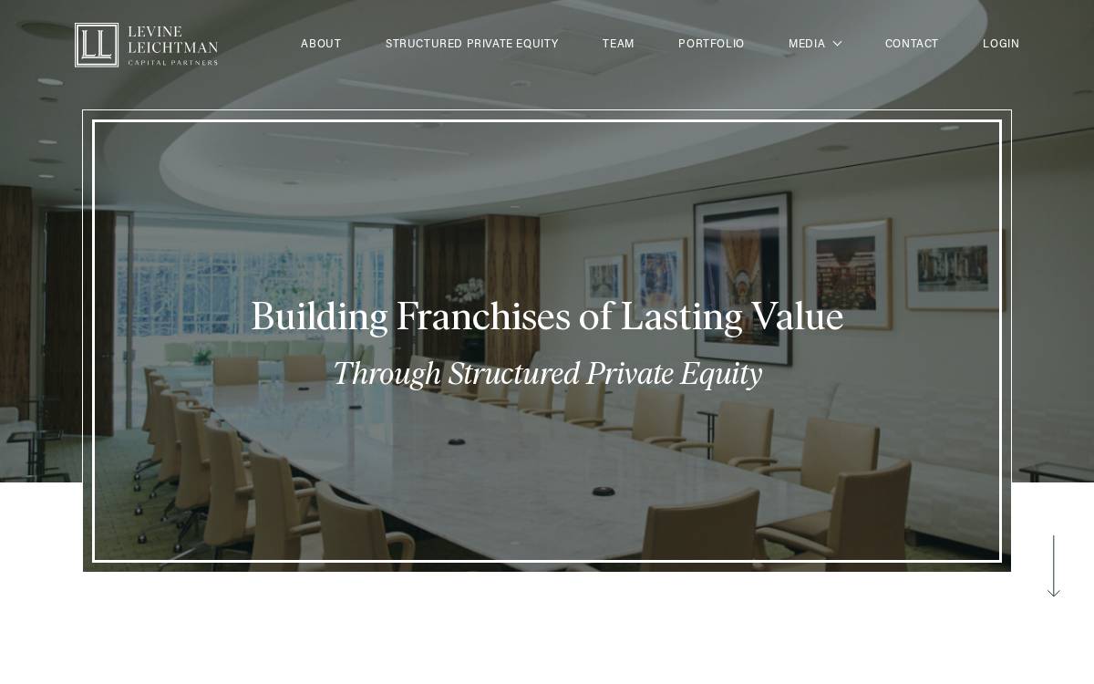 Levine Leichtman website preview
