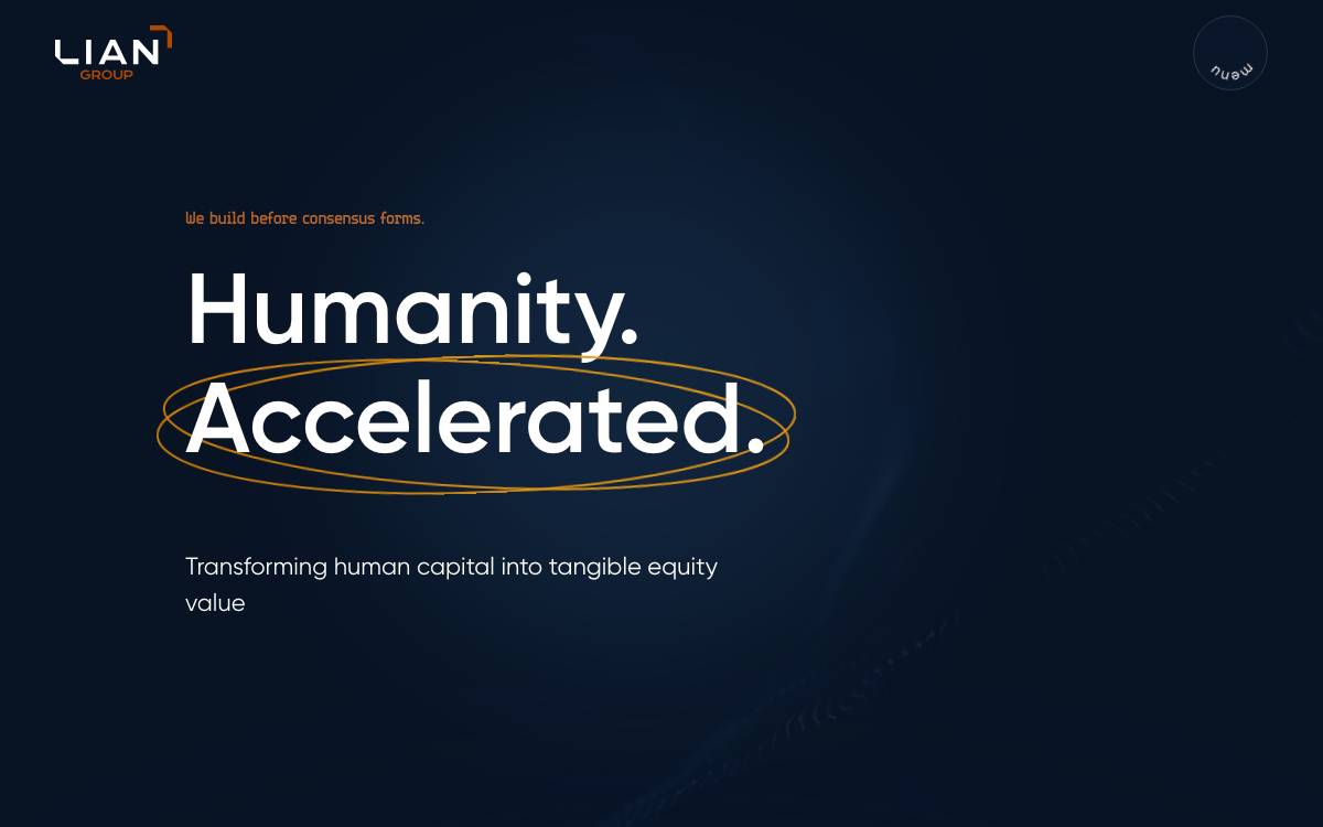 LIAN Group website preview
