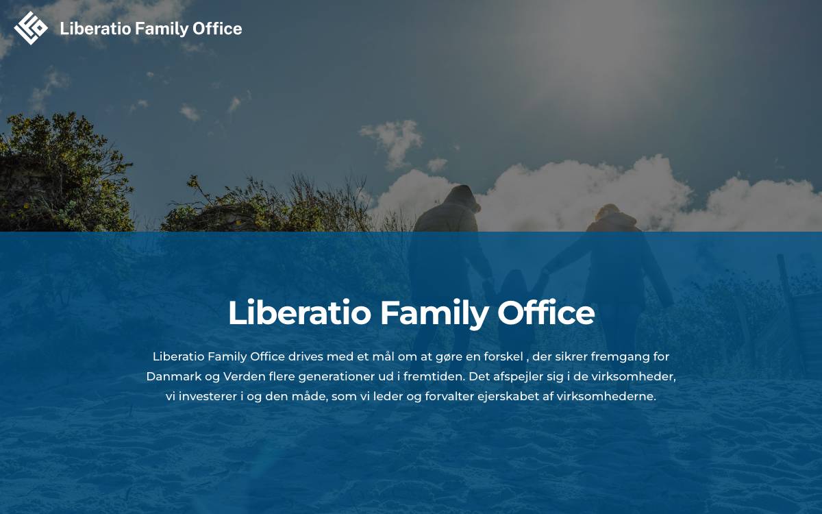 Liberatio Family Office website preview