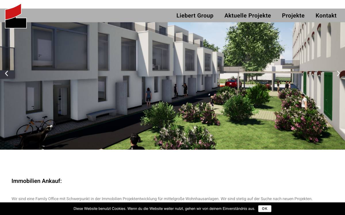 Liebert Group website preview