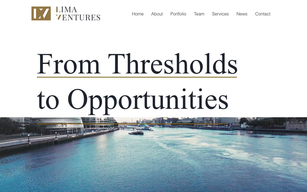 Lima Ventures website preview