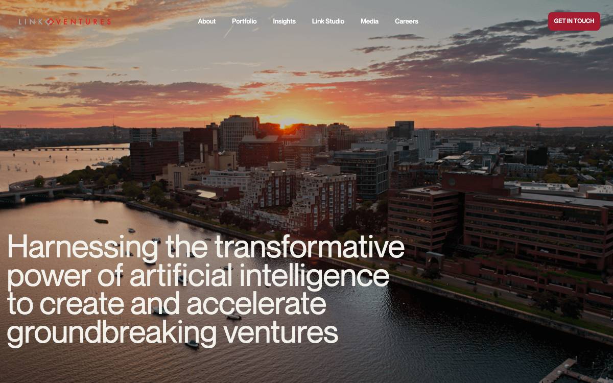 Link Ventures website preview
