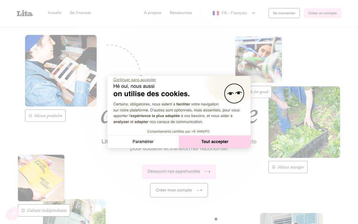 Lita.co website preview