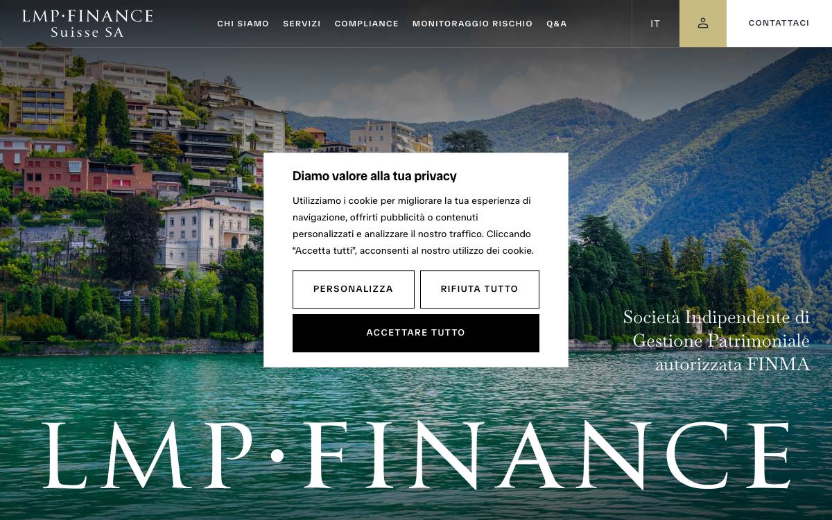 LMP Finance Suisse SA website preview