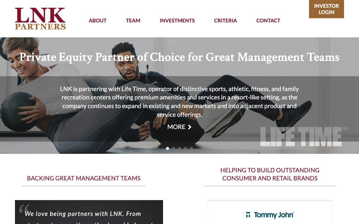 Lnk website preview
