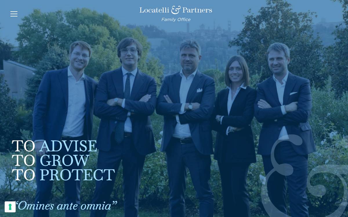 Locatelli & Partners Family Office website preview