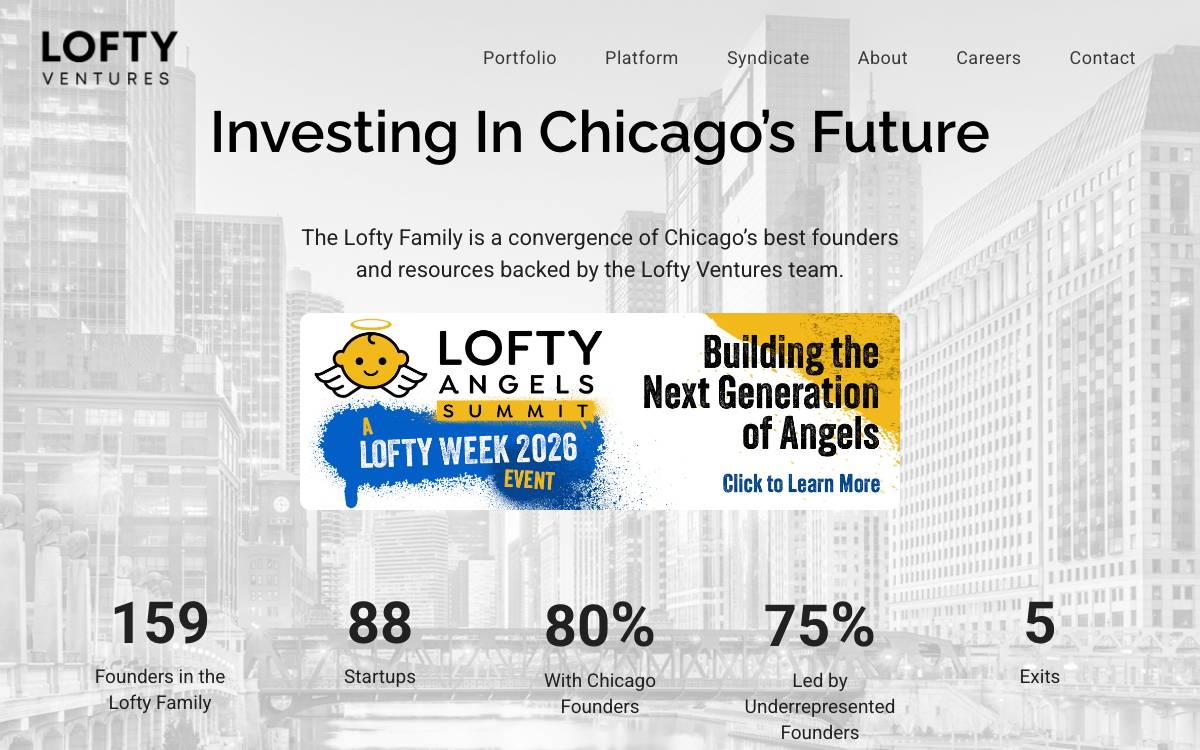 Lofty Ventures website preview