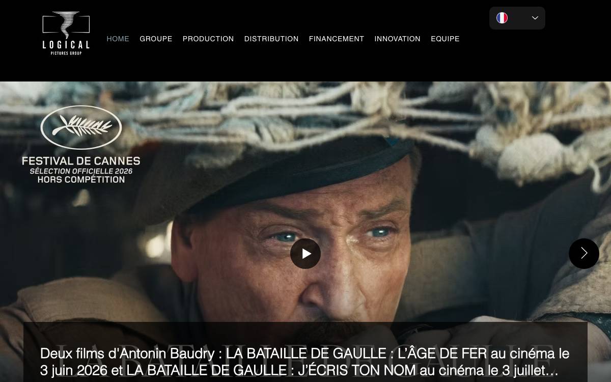 Logical Pictures website preview