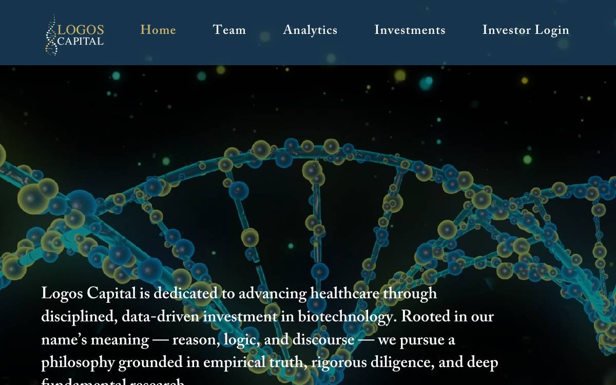Logos website preview