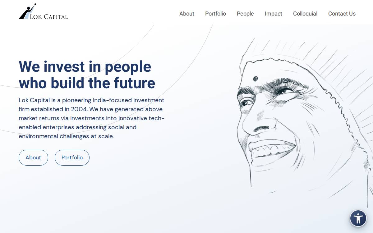 Lok Capital website preview