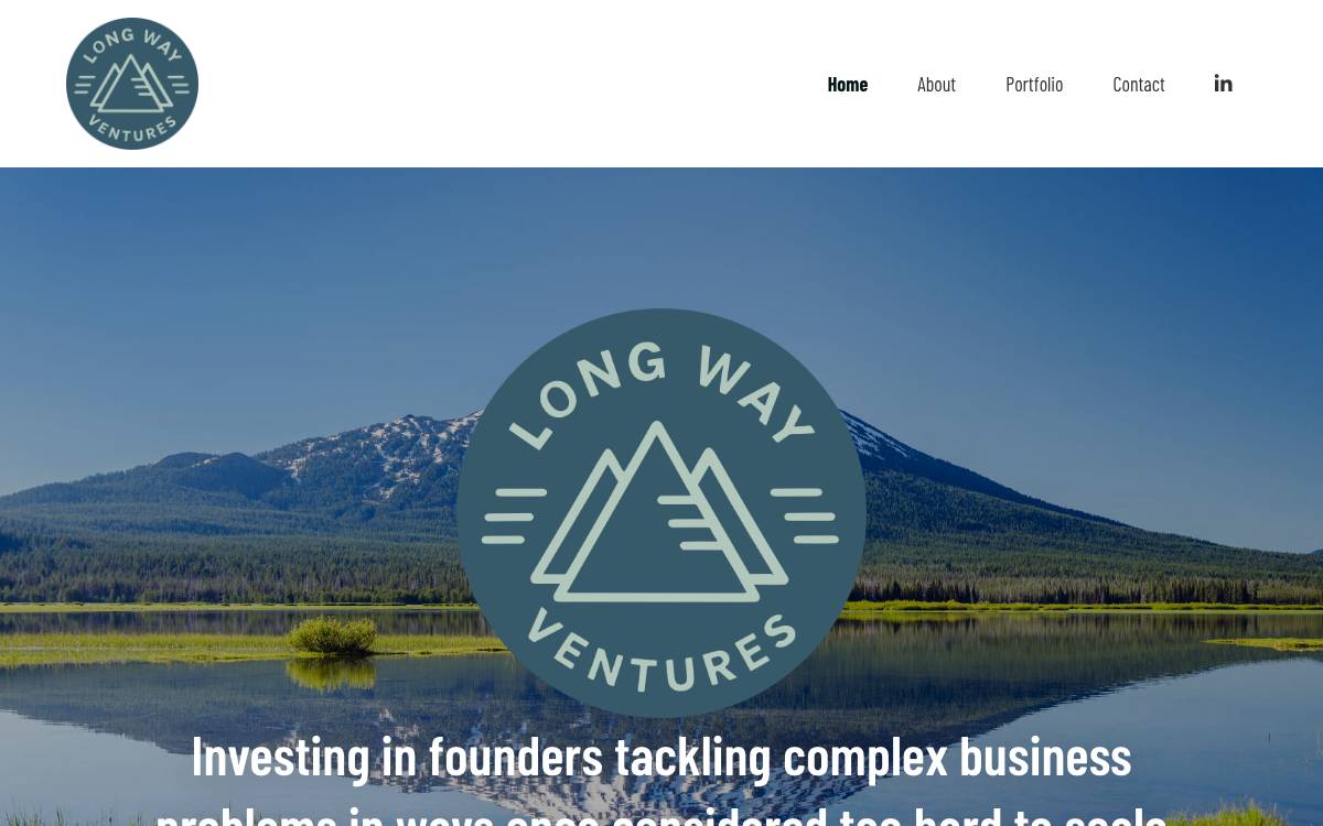 Long Way Ventures website preview