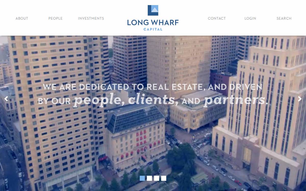 Long Wharf website preview