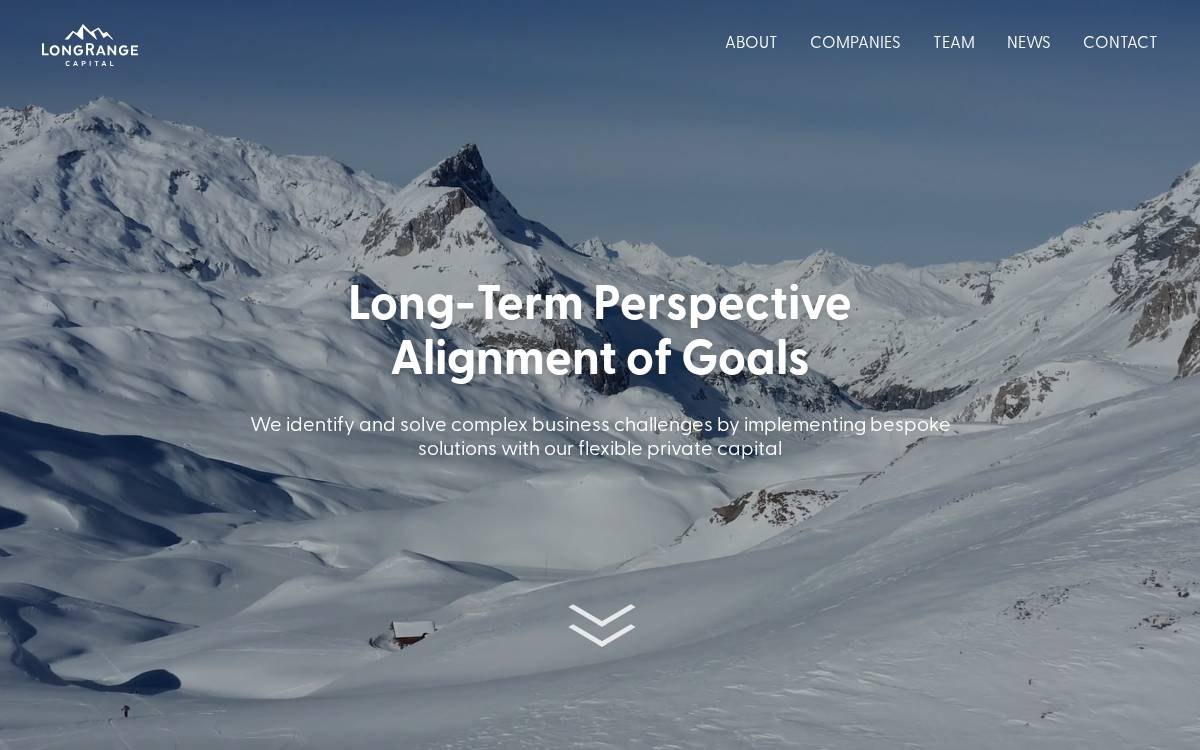 LongRange Capital website preview