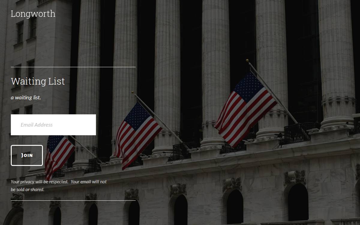 Longworth Venture Partners website preview