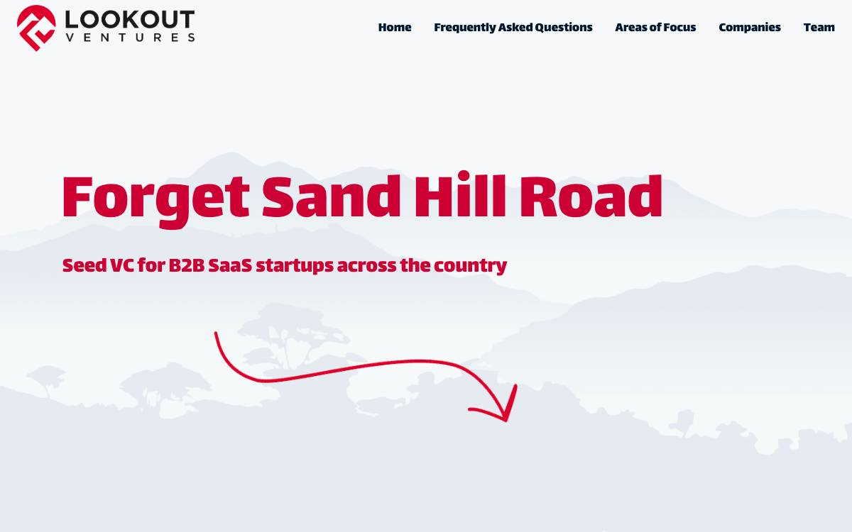 Lookout Ventures website preview