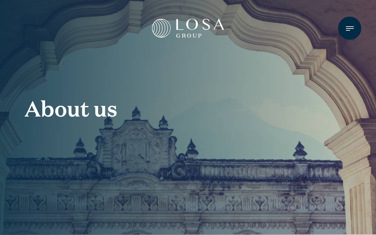 Losa Group website preview