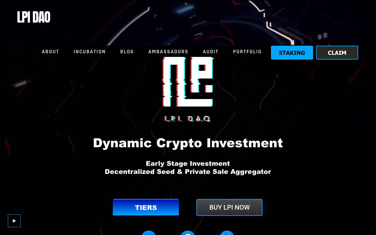 LPI Finance website preview