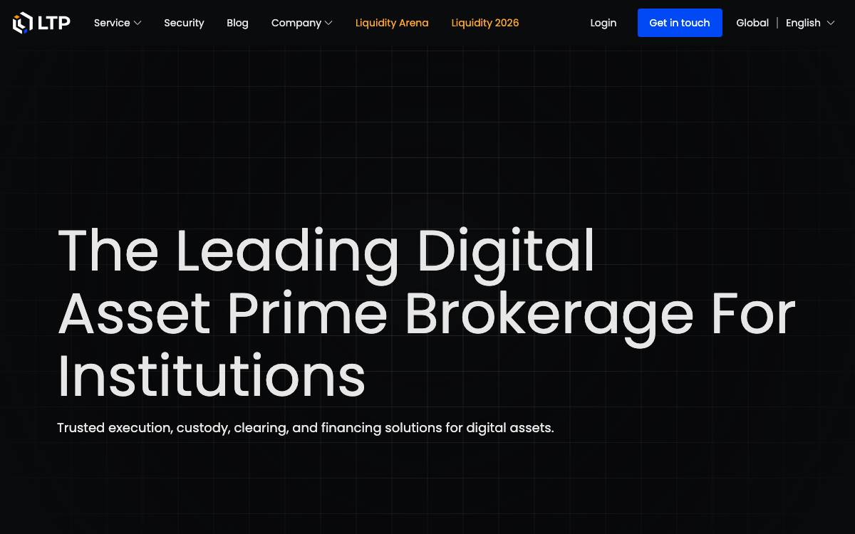 LTP (LiquidityTech Protocol) website preview