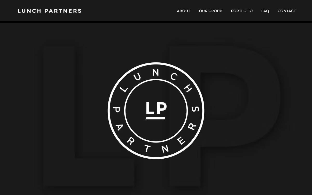 Lunch Partners website preview