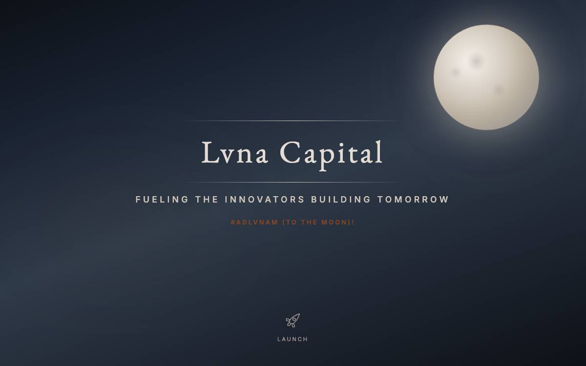 Lvna Capital website preview