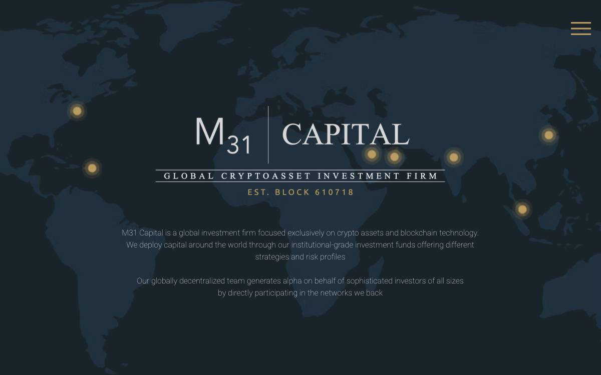 M31 Ventures website preview