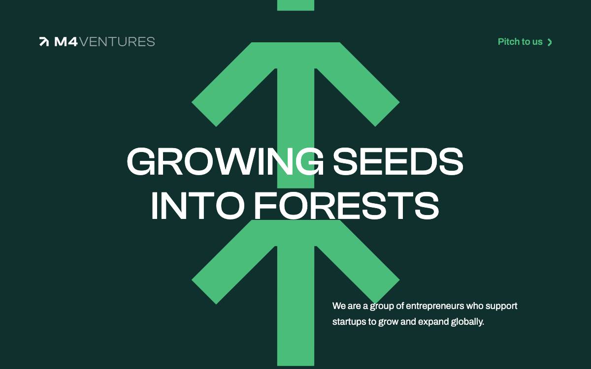 M4 Ventures website preview