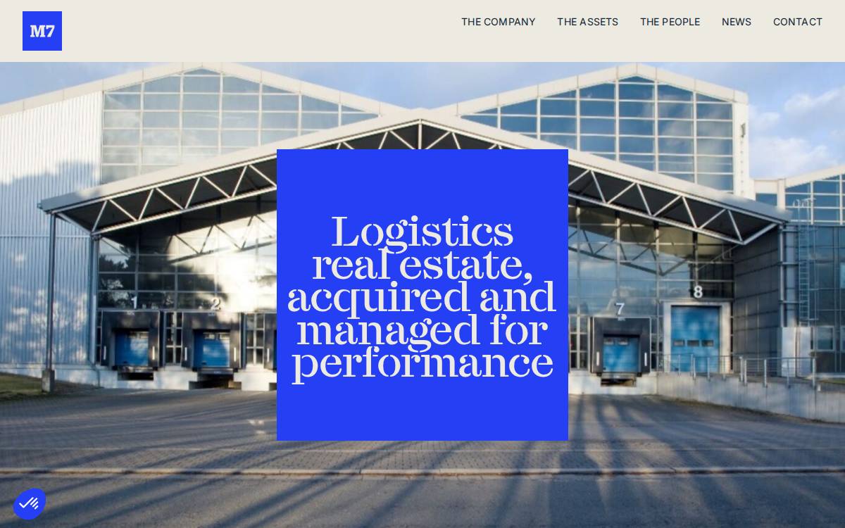 M7 Structura website preview
