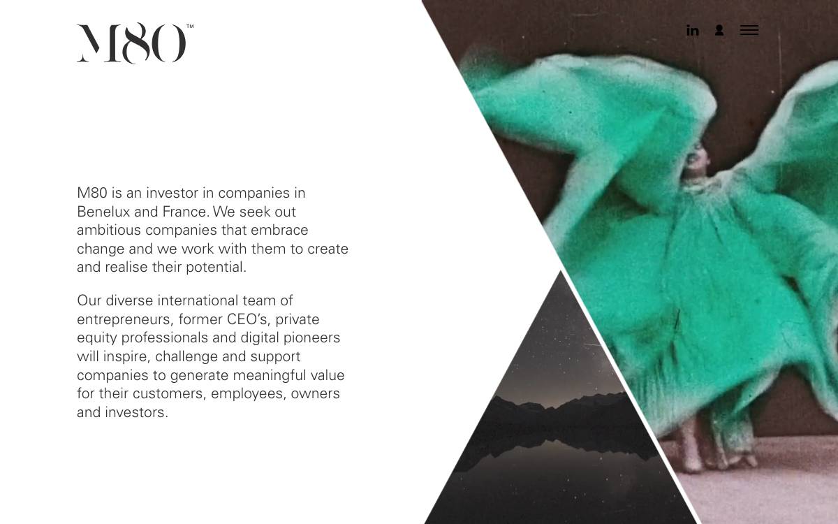 M80 Partners website preview