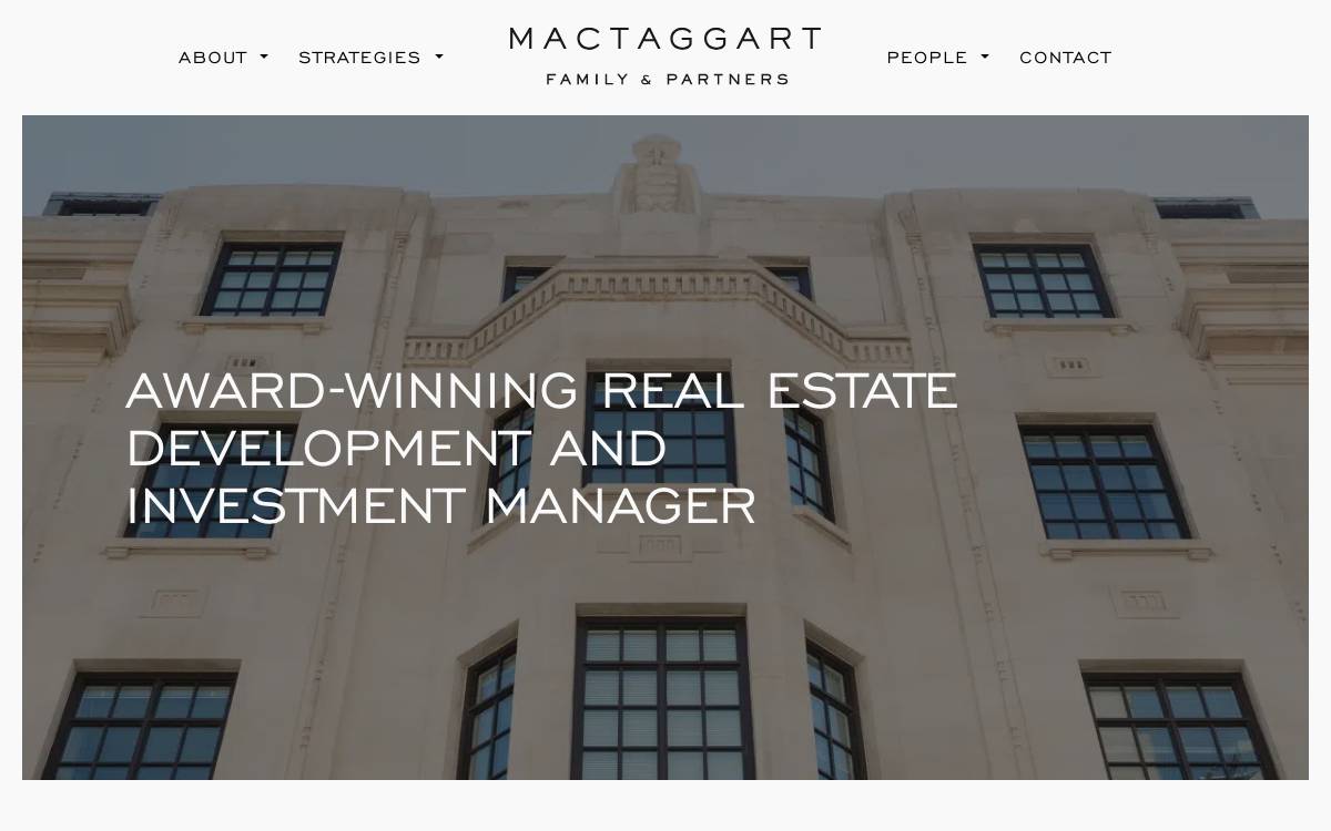 Mactaggart Family & Partners website preview